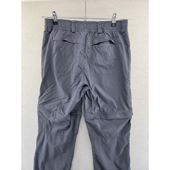 REI Co-Op Sahara Convertible Pants Womens 10 Gray Zip Off Cargo Hiking Outdoor - Picture 6 of 15